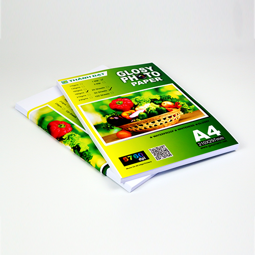 Giấy in ảnh 1 mặt bóng A4-115g