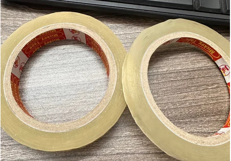 Băng dính trong 2cm dày lõi to