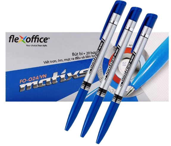 Bút Bi Flex Office FO-024 nét 0.7mm