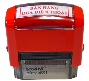 Dấu "Bán hàng qua điện thoại"