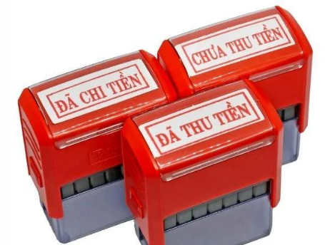 Dấu ''Đã thu tiền", Dấu ''Đã chi tiền"