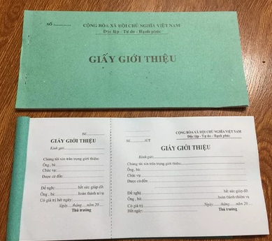 Giấy giới thiệu