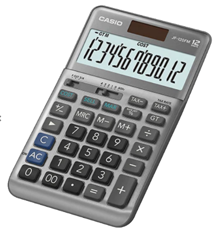 Máy tính casio JF-120FM