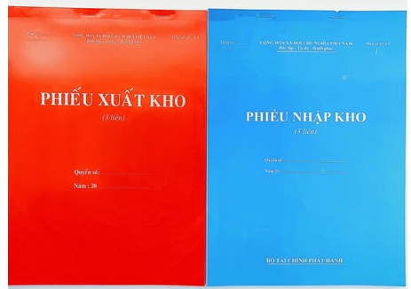 Phiếu xuất- nhập kho A5 1 liên