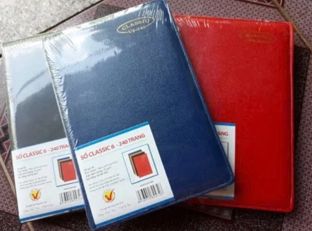 Sổ da A5 Business C6-240t (da mềm)