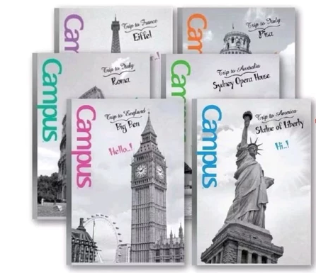 Vở kẻ ngang Campus 200 trang